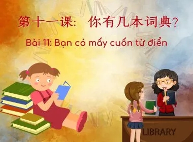 Bài 11: Bạn có mấy cuốn từ điển?