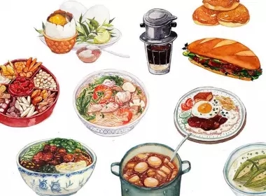 Từ vựng tiếng Trung chủ đề món ăn Việt Nam