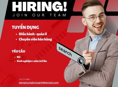 Tuyển cộng tác viên tư vấn chăm sóc khách hàng