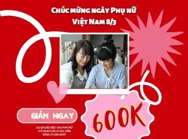 Ưu đãi đặc biệt cho phái đẹp nhân ngày 8 tháng 3